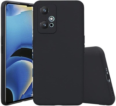 S-Gripline Back Cover for Vivo Y75 5G, Premium TPU Soft Silicon Anti Scratch(Black, Pack of: 1)