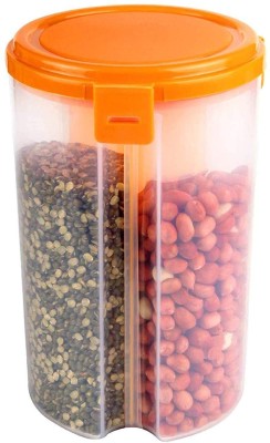 TINSUHG Plastic Tea Coffee & Sugar Container  - 1500 ml(Orange)