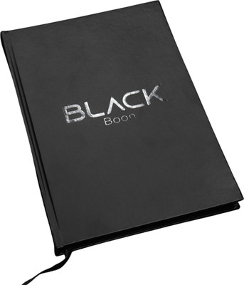 black boon Black Page Diary A5 Diary 162 Pages(Black)