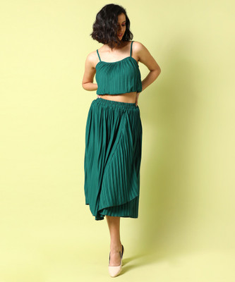 CAMPUS SUTRA Top Palazzos Co-ords Set