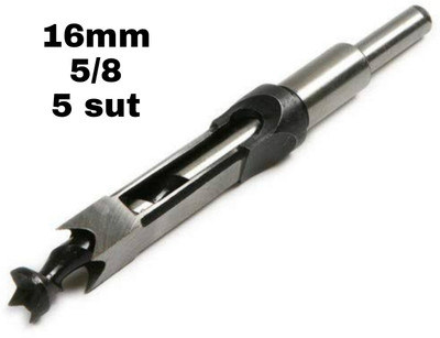 REHTRAD 16mm 5/8 Square Hole Saw Bit,Woodworking Tools,Woodworking Square Drill Bits