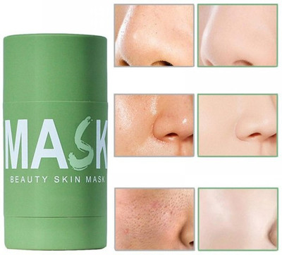 GABBU Face Purifying Clay Stick Mask For Deep Cleaning,(40 g)