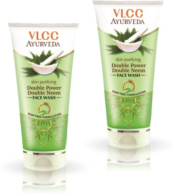 VLCC Ayurveda Skin Purifing Double Power Double Neem Epic (Pack of 2) Face Wash(200 ml)