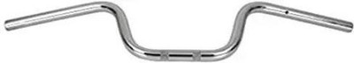 nirwana SHORT CHROME UNIVERSAL HANDLE-5 Handle Bar(Silver)