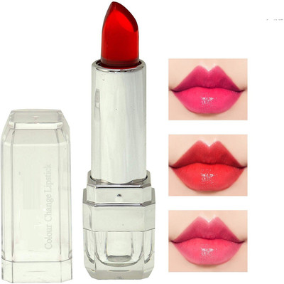 YAWI PROFESSIONAL MAKEUP LOOK COLOR CHANGING LIPSTICK(RED, 3.6 g)