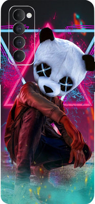 BUGGU OPPO Reno4 Pro Mobile Skin(Ultra Super Party Pand Mood Skin With High Matte Finish.)