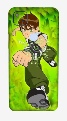 BUGGU Google Pixel 4a Mobile Skin(Ultra Super Ben 10 Skin With High Matte Finish.)