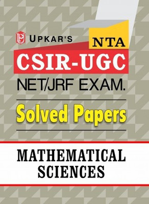 NTA CSIR-UGC NET/JRF Exam. Solved Papers Mathematical Sciences(Paperback, UPKAR PRAKASHAN)