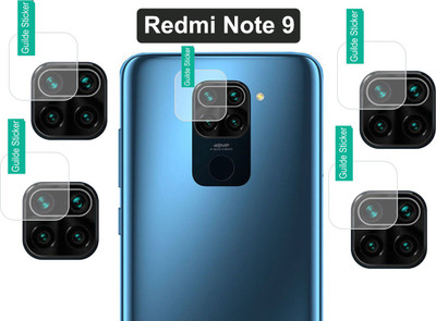 REJITEENO Back Camera Lens Glass Protector for Xiaomi Redmi Note 9, Xiaomi Redmi Note 9 Pro, Xiaomi Redmi Note 10 Lite, POCO M2 Pro(Pack of: 5)