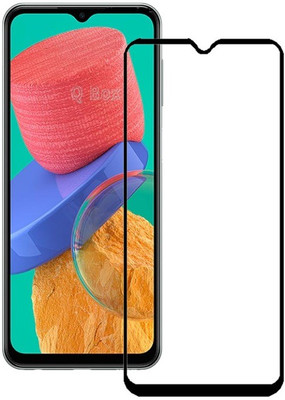 Q Box Edge To Edge Tempered Glass for Samsung Galaxy M33 5G(Pack of 1)