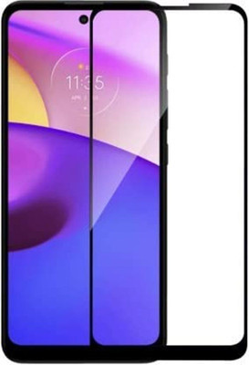 DMJHP Edge To Edge Tempered Glass for Motorola E40(Pack of 1)