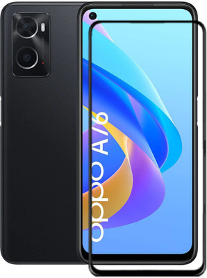 AB PRIME Edge To Edge Tempered Glass for OPPO A76 , OPPO A76(Pack of 1)