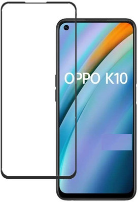 Bodoma Edge To Edge Tempered Glass for Oppo K10(Pack of 1)