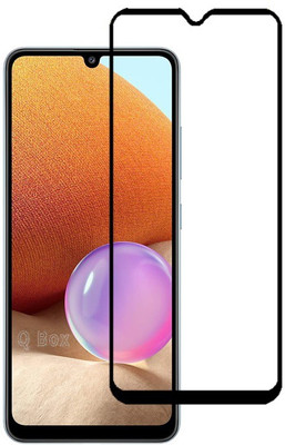 Q Box Edge To Edge Tempered Glass for Samsung Galaxy M33 5G(Pack of 1)