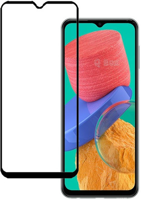 Q Box Edge To Edge Tempered Glass for Samsung Galaxy M33 5G(Pack of 1)
