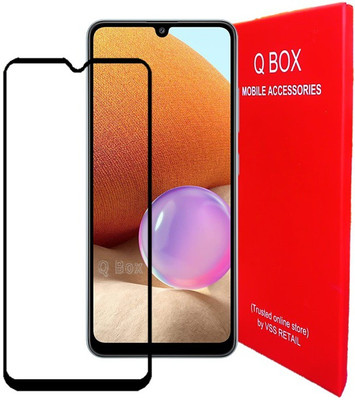 Q Box Edge To Edge Tempered Glass for Samsung Galaxy M33 5G(Pack of 1)