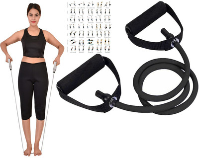 Top Quality Store Portable Toning Tubes with Door Anchor & Foam Handles. Resistance Tube(Multicolor)
