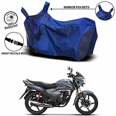 KEDIT Waterproof Two Wheeler Cover for Honda(CB Shine, Blue)
