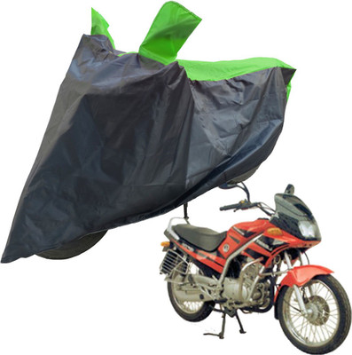 RiderShine Two Wheeler Cover for Kinetic(GF Lazer, Black, Green)