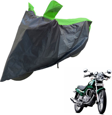 RiderShine Two Wheeler Cover for TVS(Fiero FX, Black, Green)