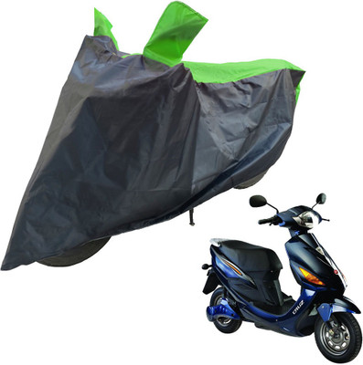RiderShine Two Wheeler Cover for Hero(Electric Cruz, Black, Green)