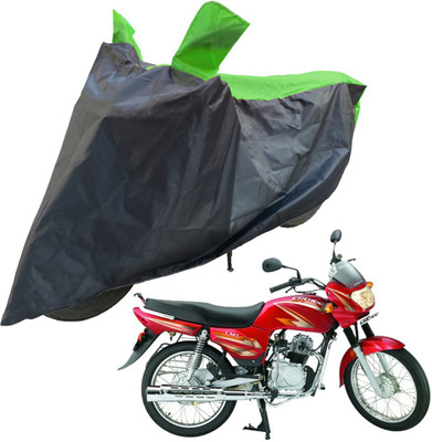 RiderShine Two Wheeler Cover for LML(CRD, Black, Green)