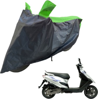 RiderShine Two Wheeler Cover for Bajaj(Kristal, Black, Green)