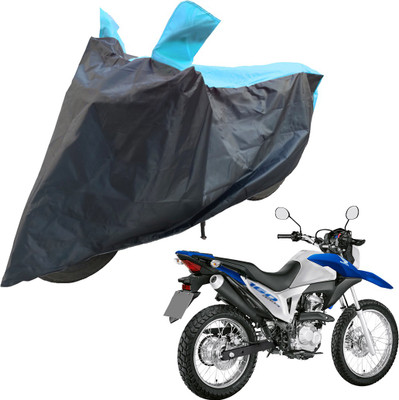 RiderShine Two Wheeler Cover for Honda(NXR 160, Black, Blue)
