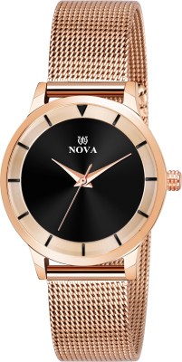 NOVA Rose Gold Series Analog Watch  - For Women