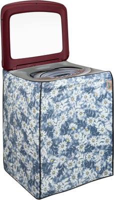 Groki Top Loading Washing Machine  Cover(Width: 61 cm, Blue)
