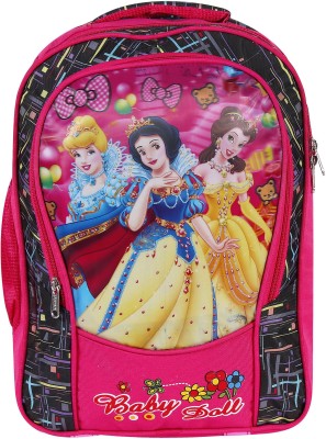 Apnav BB DL SL _354 Waterproof School Bag(Pink, 20 L)