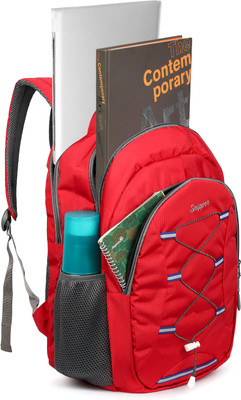 Snipper Stylish Pro With Rain Cover Waterproof Backpack 30 L Backpack(Red)