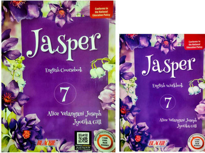 Jasper English Course Book + Work Book For Class-7 ( CBSE - NEP)(Paperback, Jyotika Gill, Alice Velangani Joseph) Jasper English Course Book + Work Book For Class-7 ( CBSE - NEP)(Paperback, Jyotika Gill, Alice Velangani Joseph)