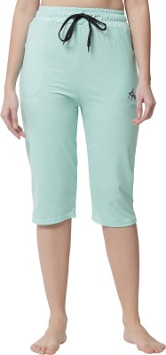 ANIXA Women Light Blue Capri