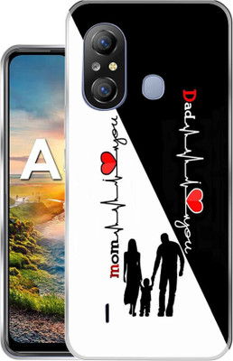 JAIKARA Back Cover for Itel A49(Multicolor, Dual Protection, Silicon)