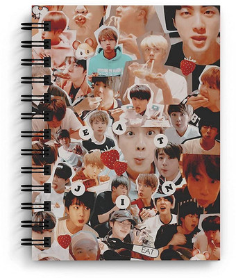craft maniacs NEW BTS 2022 COLLECTION A5 Diary RULED 160 Pages(Multicolor)