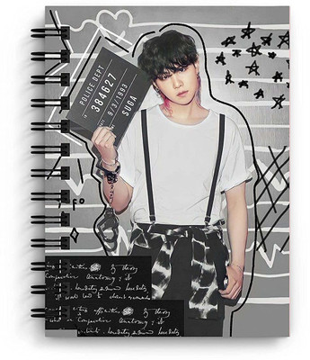 craft maniacs NEW BTS 2022 COLLECTION A5 Diary RULED 160 Pages(Multicolor)
