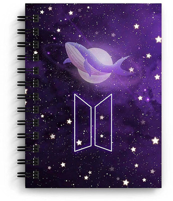 craft maniacs NEW BTS 2022 COLLECTION A5 Diary RULED 160 Pages(Multicolor)