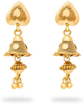 arch fashion Traditional wear gold and micron plated primium quality earrings Brass Jhumki Earring