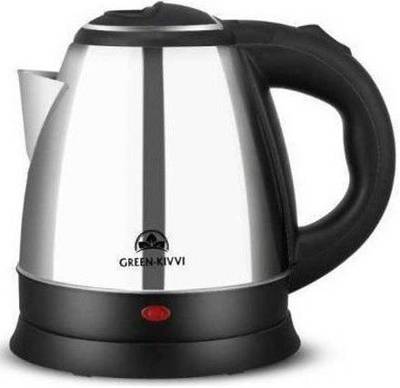 GREEN KIVVI Electric Kettle, Water Boiler For Instant Hot Water, Tea, Coffee & Soups. Steel Electric Kettle