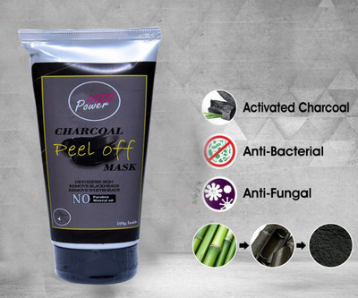 INDOPOWER BnN 148-CHARCOAL PEEL OFF MASK 100g.(1 Items in the set)