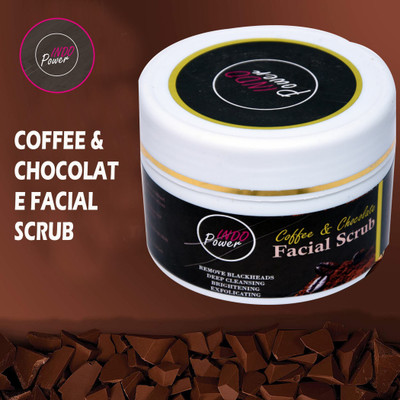 INDO POWER BAM20 -COFFEE & CHOCOLATE FACIAL SCRUB(100 g)
