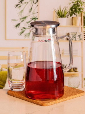 Goodhomes 1.8 L Glass Water Jug