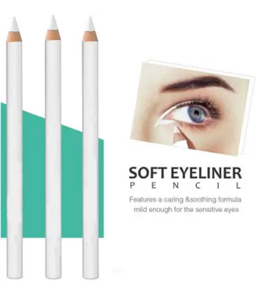 REIMICHI kajal eyeliner pencil smudge proof waterproof 6 g(WHITE)