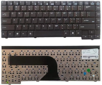 TechSonic Compatible With X59 X59S X59SL X59SR X59GL G2 G2K G2P G2PB Laptop Keyboard Replacement Key