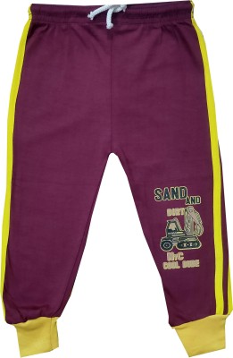 Siddhi Enterprises Track Pant For Boys(Purple, Pack of 1)