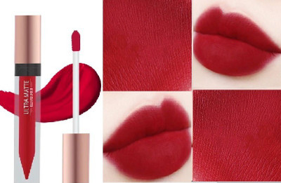 GFSU RED SUPER STAY MATTE INK BOLD LIP COLOR LIQUID LIPSTICK(BRIGHT RED, 9 ml)