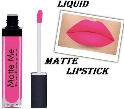 KAIASHA Ultra Smooth Soft Matte Me Liquid Lipstick(PINK, 6 ml)