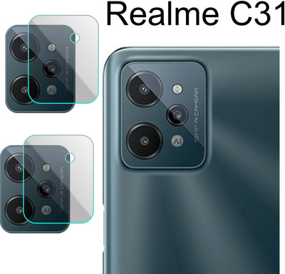 PONDRIK Camera Lens Protector for REALME C31(Pack of 2)