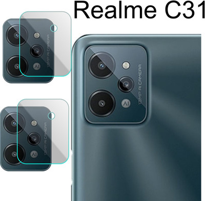 pondrik Back Camera Lens Glass Protector for REALME C31(Pack of: 2)